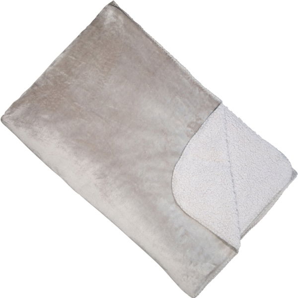 Malini Cosy Silver Throw