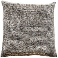 OMBRE CHENILLE SQUARES WITH VELVET BK TAUPE 43 X 43