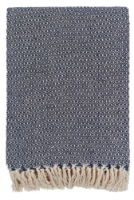 DOT DESIGNPATTERN RECYCLED YARN NAVY  130 X 180