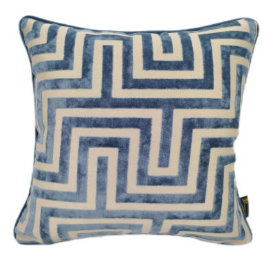 Malini Large Amazing Blue Cushion 