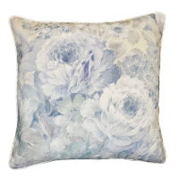 Malini Marchena Blue Square Cushion