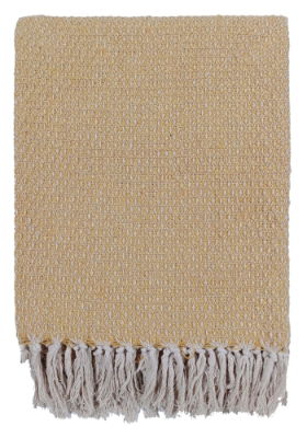 DOT DESIGNPATTERN RECYCLED YARN MUSTARD 130 X 180