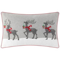 REINDEER CARRYING PREZZIES 30 X 50