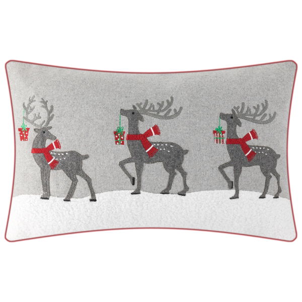 REINDEER CARRYING PREZZIES 30 X 50