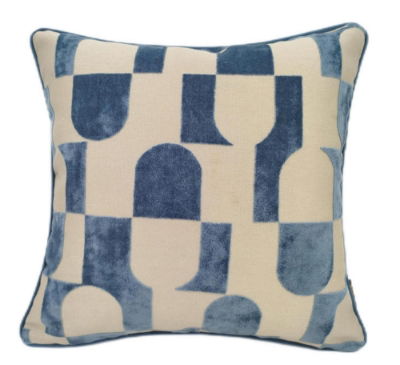 Paul Moneypenny Chillpill Blue Cushion