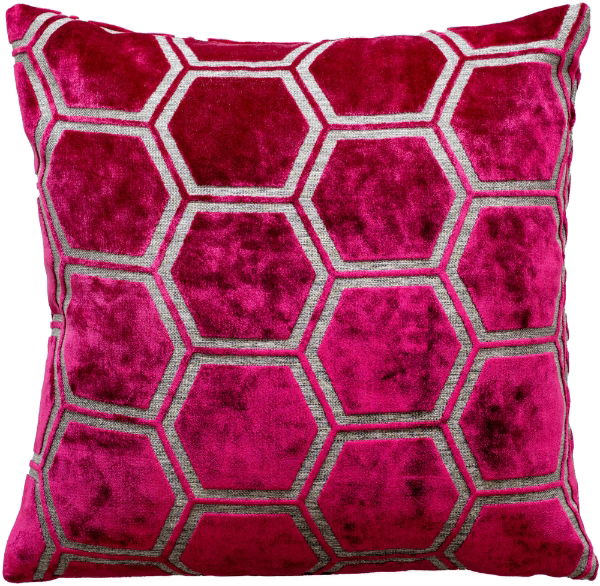 Malini Ivor Fuschia Cushion