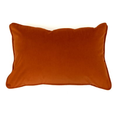  Malini Luxe Rectangle Orange Cushion