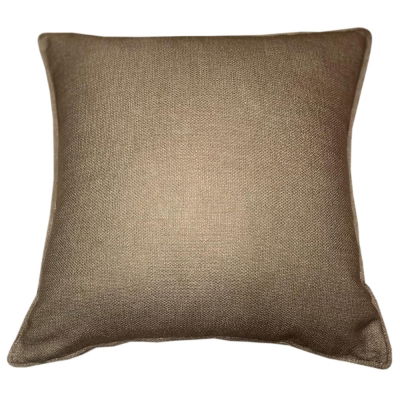 Malini Linea Square Taupe Cushion