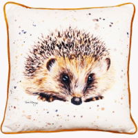 HEDGEHOG PRINTED VELVET 45 X 45