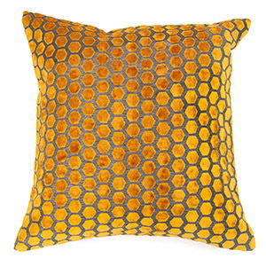 Malini Large Jorvik Gold Cushion