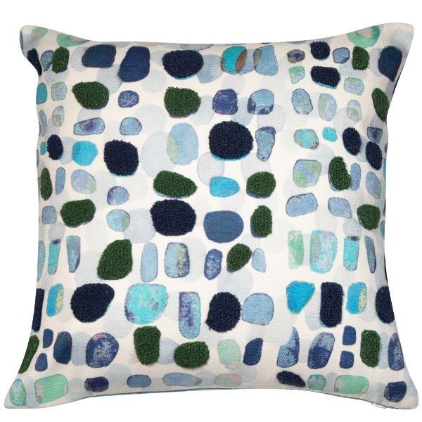 Malini Alfie Blue Cushion