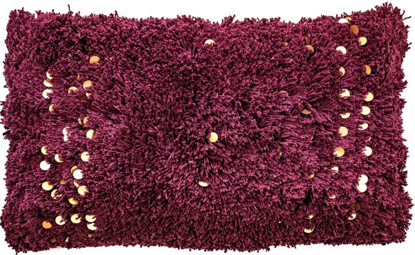 Malini Aziza Aubergine Cushion