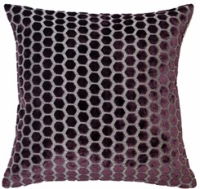 Malini Large Jorvik Aubergine Cushion