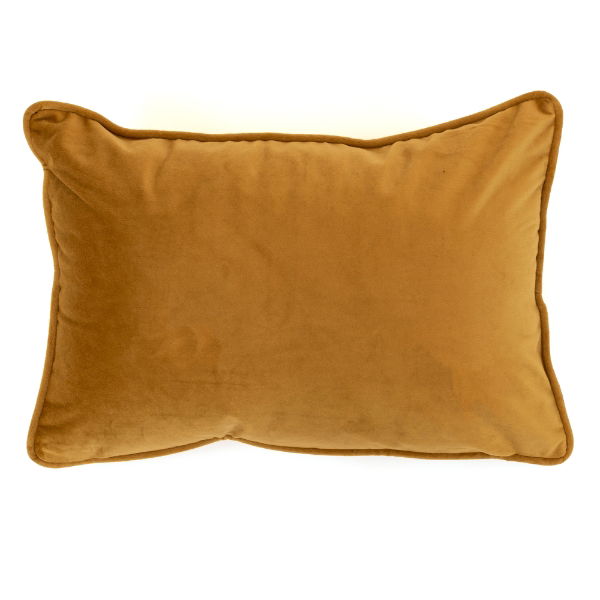 Malini Luxe Rectangle Cognac Cushion