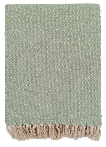 DOT DESIGNPATTERN RECYCLED YARN GREEN 130 X 180