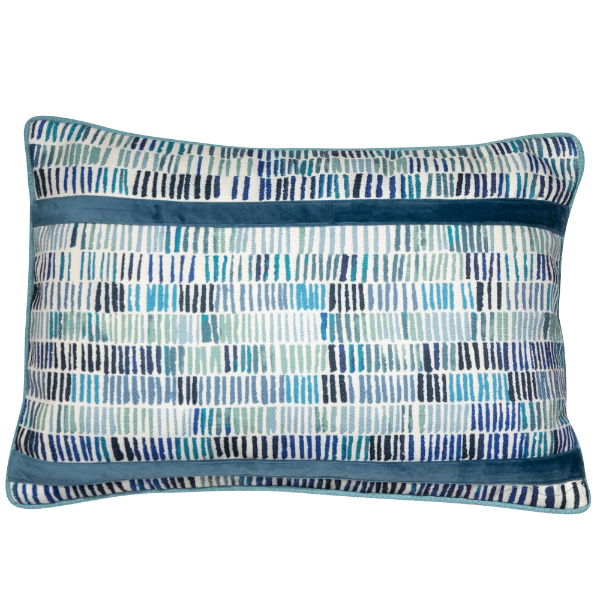 Malini Harrison Blue Cushion