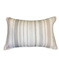 BOLONIA FLORAL TAUPE WITH STRIPE REVERSE 30 X 45