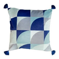 Malini Akira  Blue Cushion