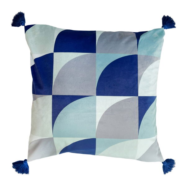 Malini Akira  Blue Cushion