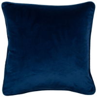 TEXTURED CHENILLE BLUE REV VELV 45 X 45