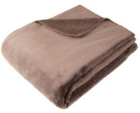 SOFTEST FLEECE THROW COFFEE 150 X 200