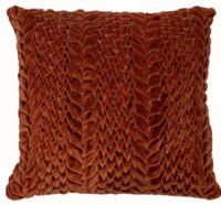 Malini Dunand Rust Cushion