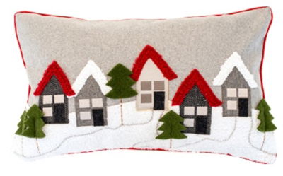 FESTIVE APPLIQUE HOMES 30 X 50