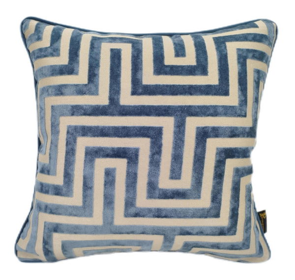 Paul Moneypenny Amazing Blue Cushion