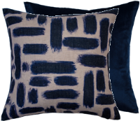 Malini Kentish Blue Cushions