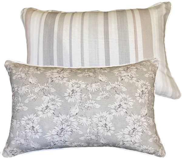 Malini Ronda Taupe Cushion